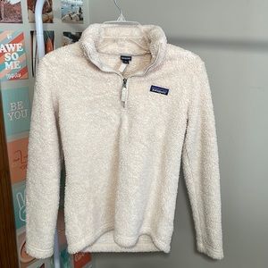Patagonia fuzzy half zip